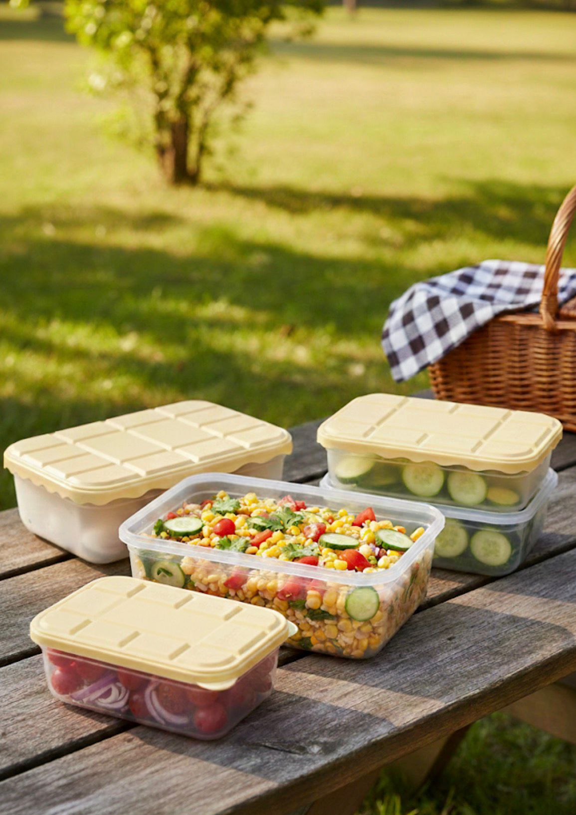 Çikolata Desenli Saklama Kabları-M9